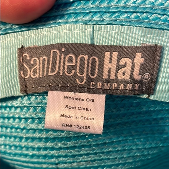 San Diego Hat Company Turquoise Wide Brim Derby Fancy Unique Hat OS main image 9